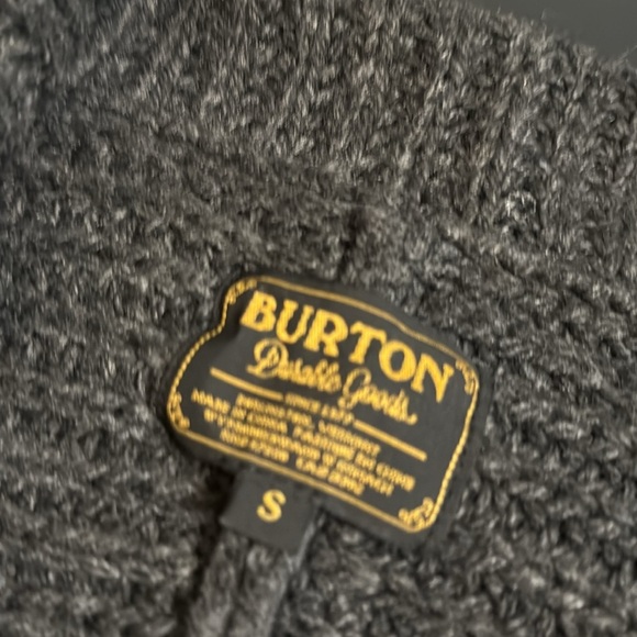 Burton Charcoal Gray Women's Cardigan - Picture 2 of 5